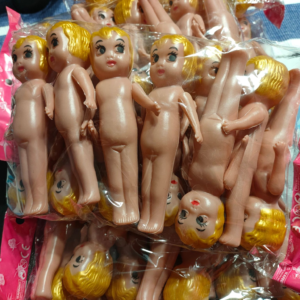 Bag of 12 kewpie dolls